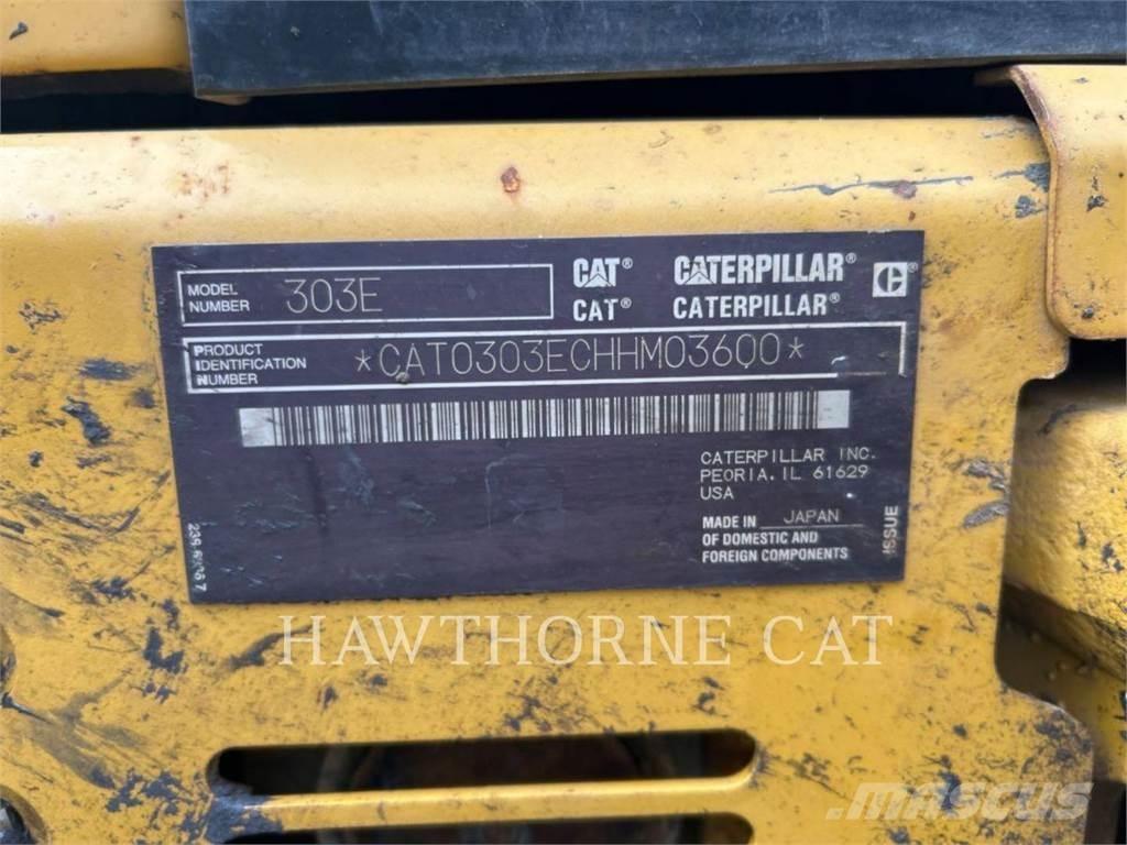 CAT 303E CR Bageri guseničari