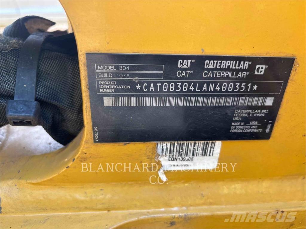 CAT 304 Bageri guseničari
