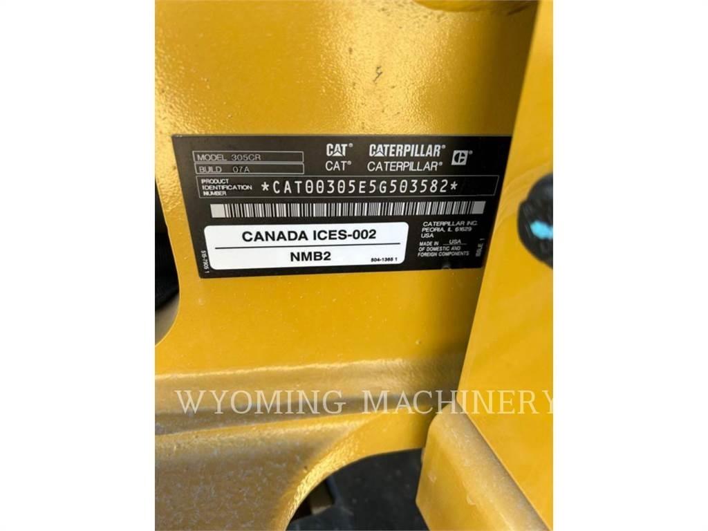 CAT 305-07CR Bageri guseničari