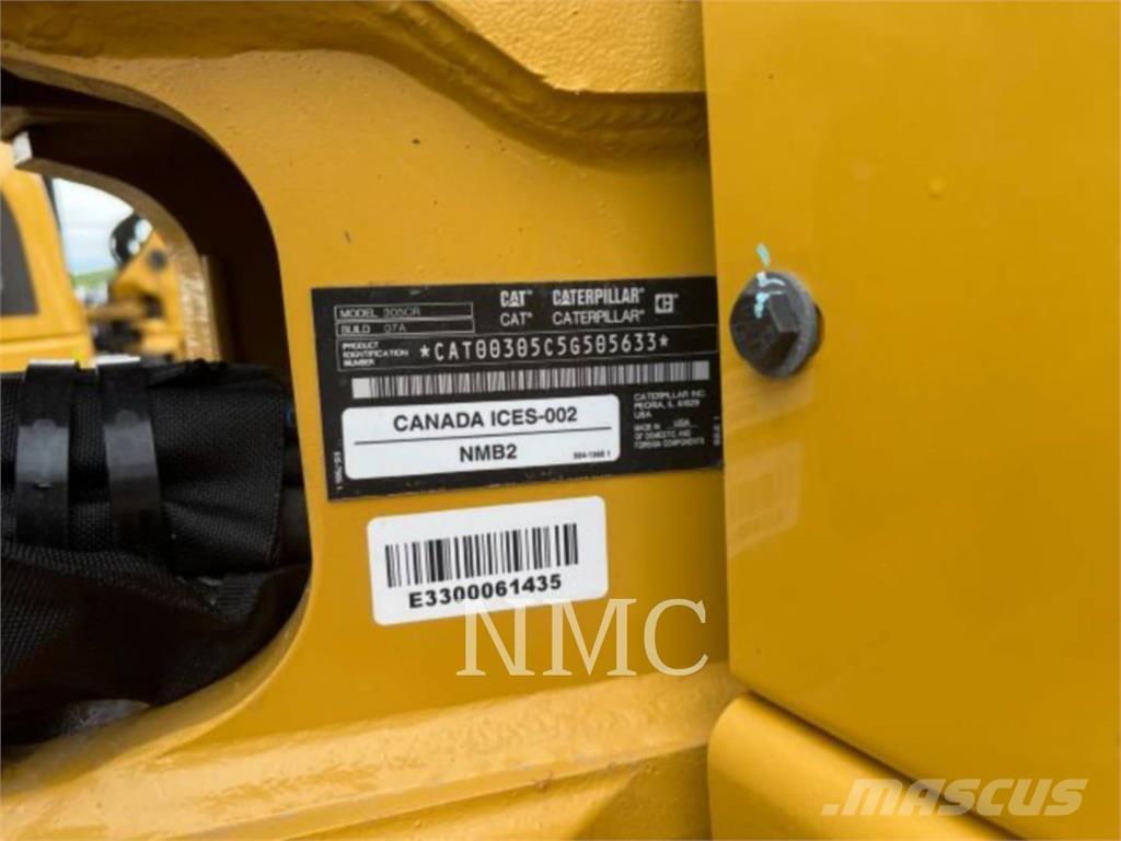 CAT 305-07CR Bageri guseničari