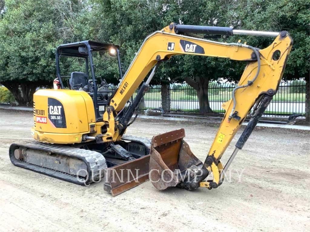 CAT 305.5E2 Bageri guseničari