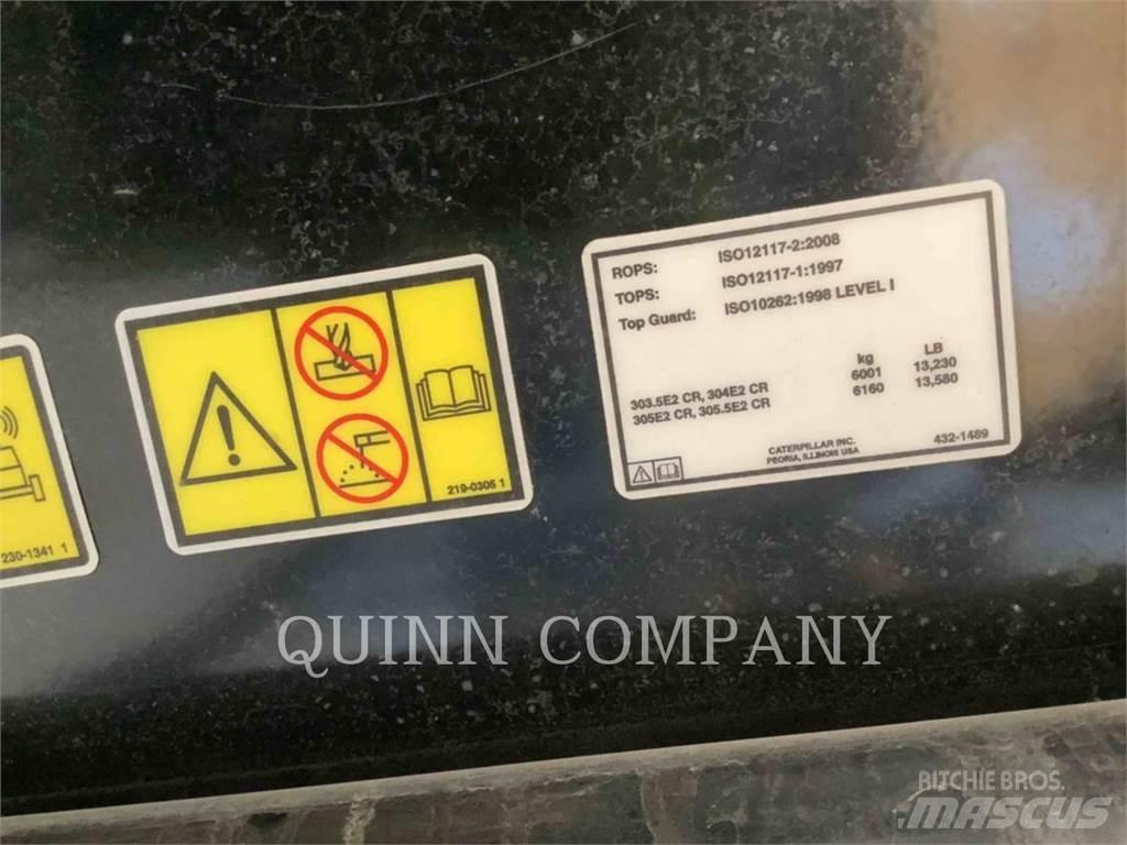 CAT 305.5E2 Bageri guseničari