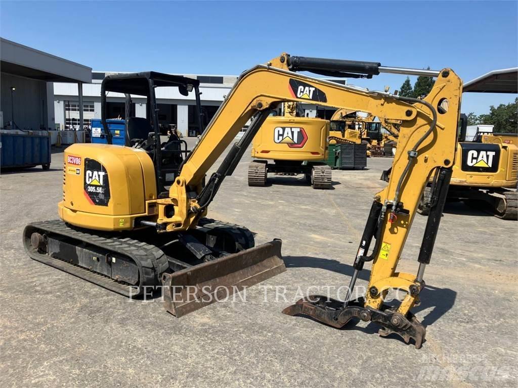 CAT 305.5E2 Bageri guseničari