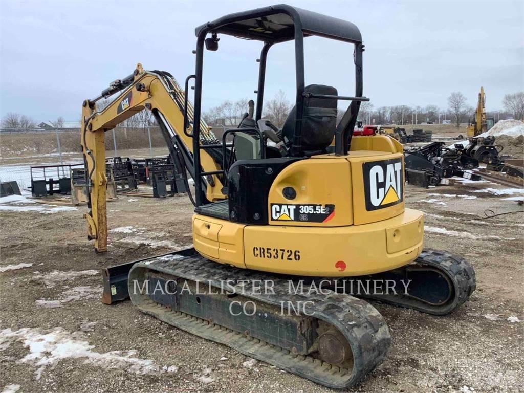 CAT 305.5E2CR Bageri guseničari