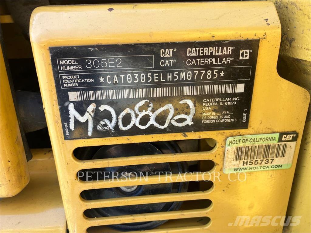 CAT 305E2 Bageri guseničari