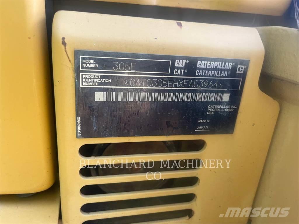 CAT 305ECR Bageri guseničari