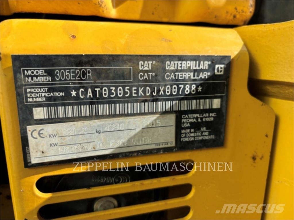 CAT 305ECR Bageri guseničari