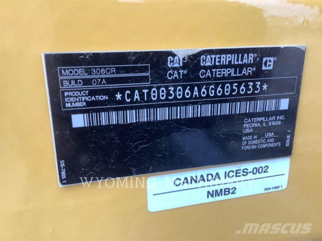 CAT 306 Bageri guseničari