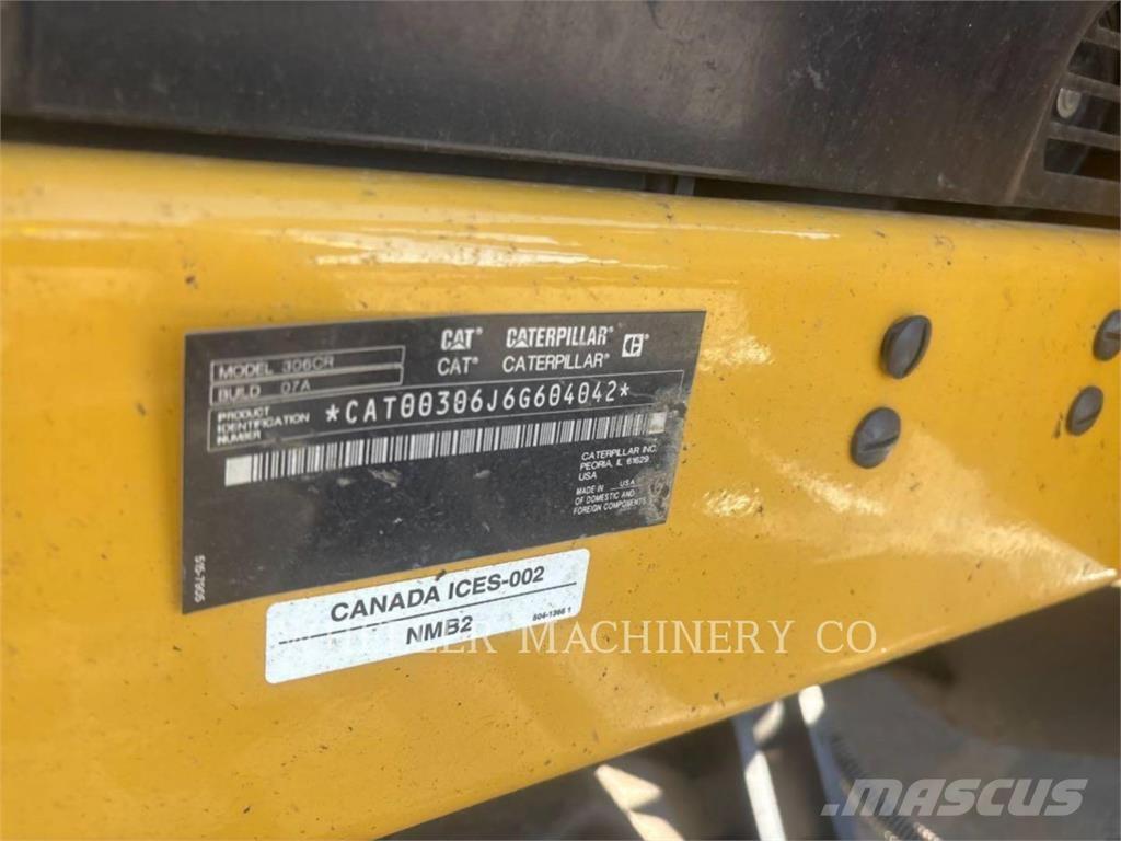 CAT 306 C3 TH Bageri guseničari