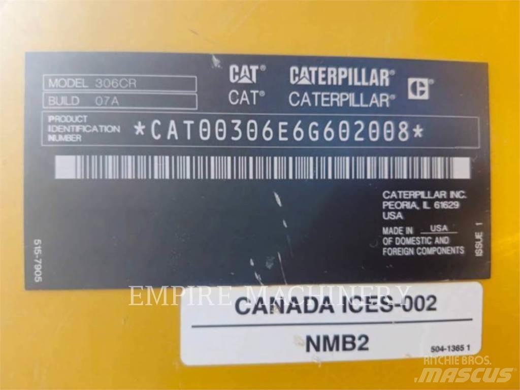 CAT 306 CR Bageri guseničari