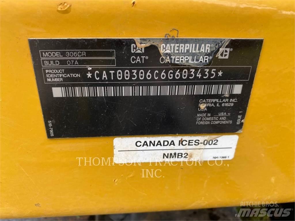 CAT 306CR Bageri guseničari