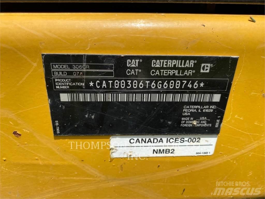 CAT 306CR Bageri guseničari