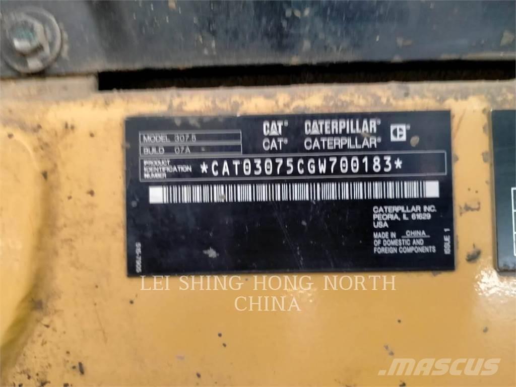 CAT 307.5 Bageri guseničari