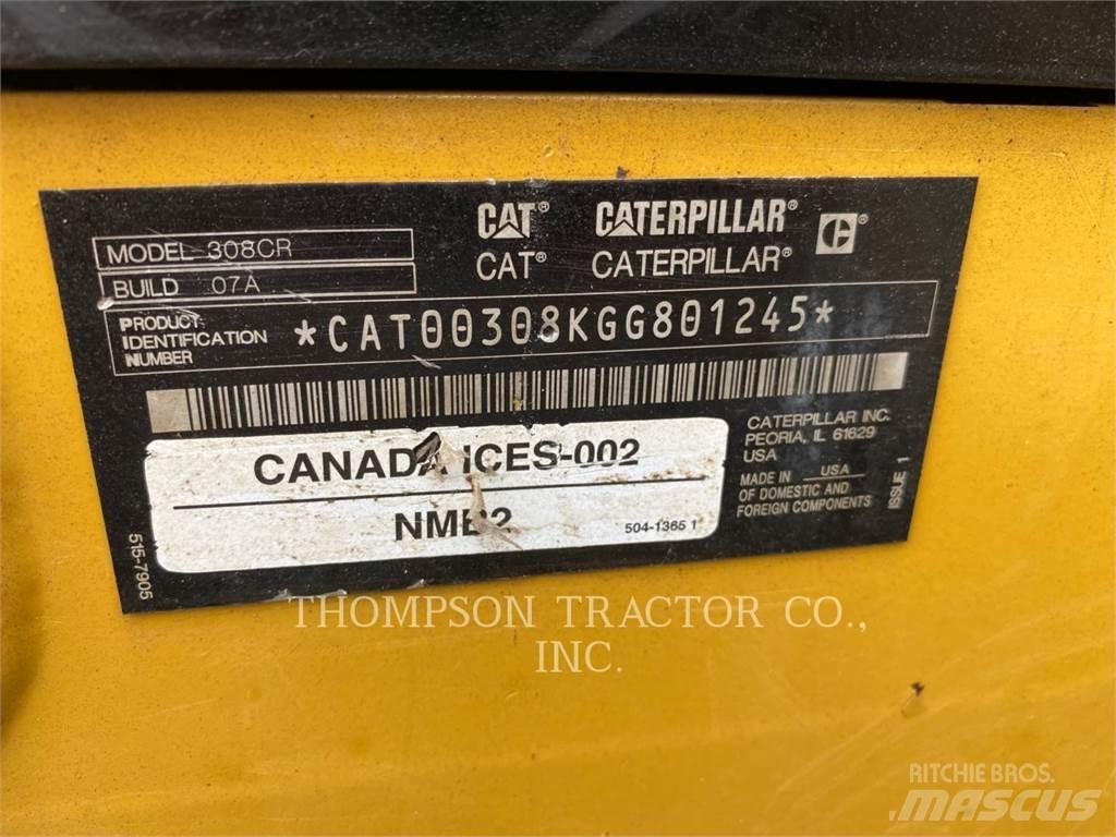 CAT 308CR Bageri guseničari