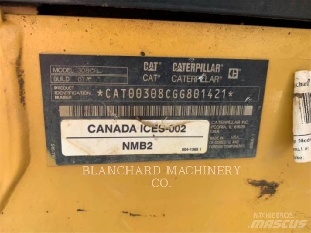 CAT 308CR Bageri guseničari