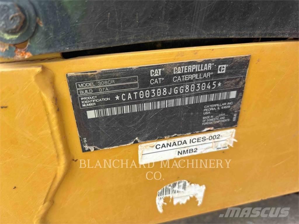CAT 308CR Bageri guseničari
