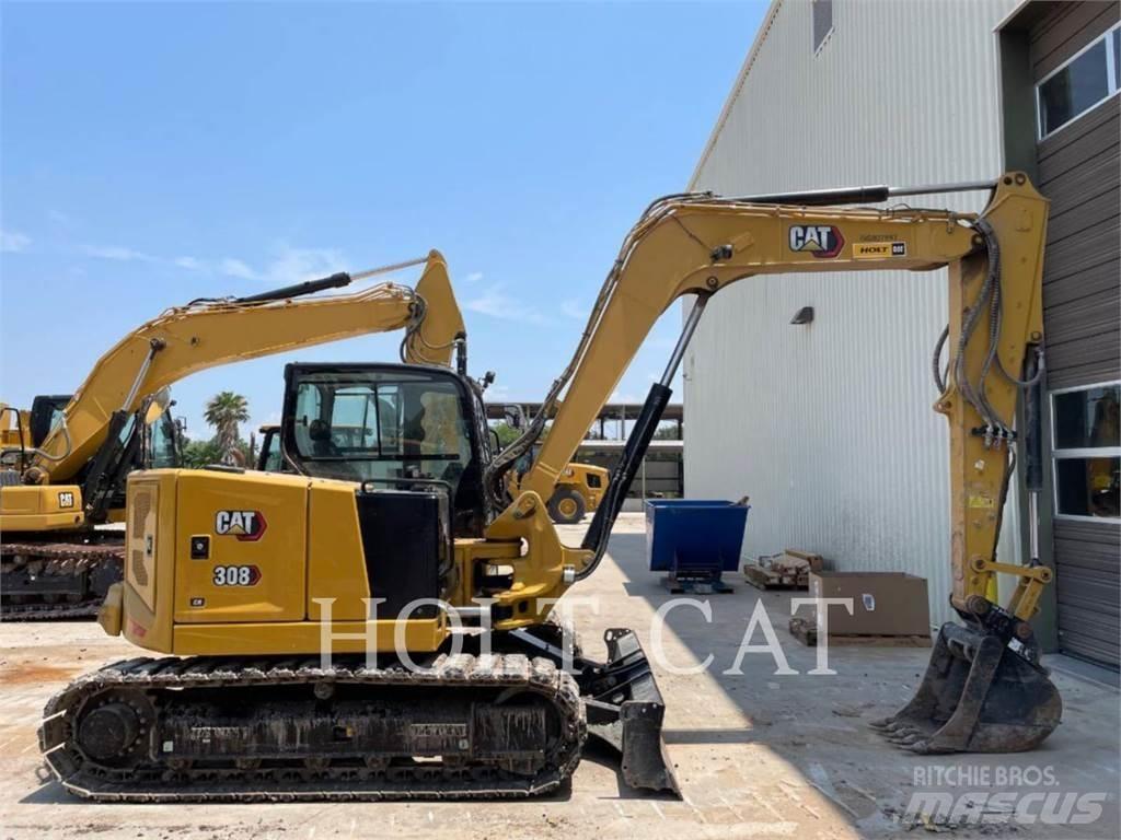 CAT 308CR SBX Bageri guseničari