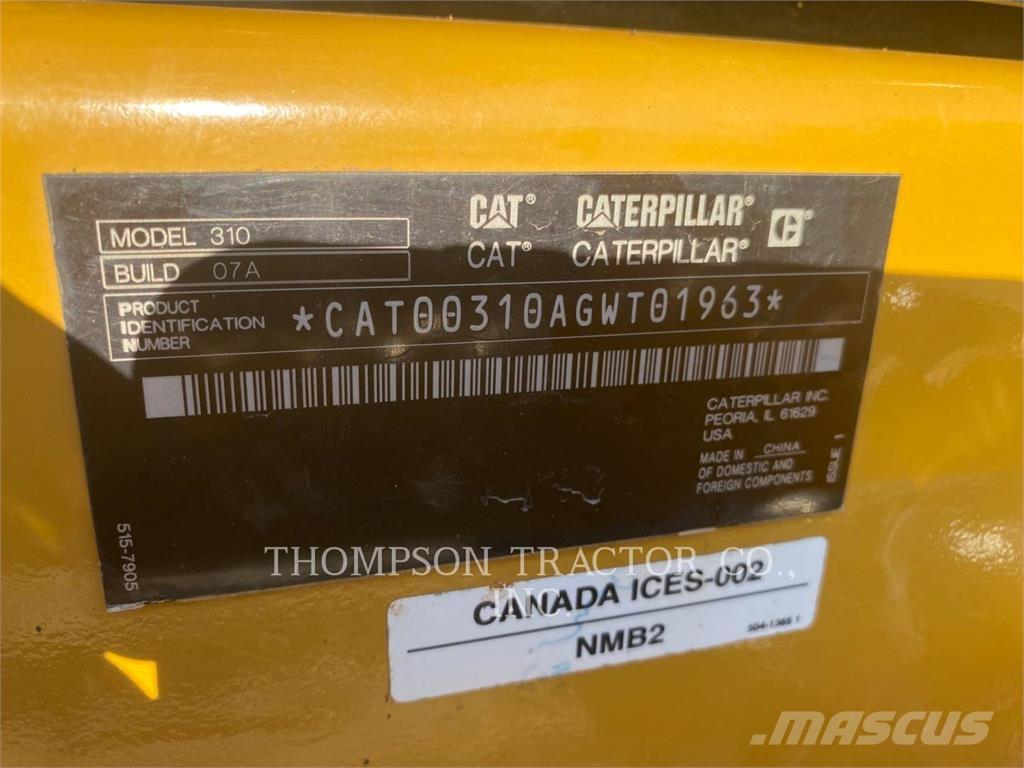 CAT 310 Bageri guseničari
