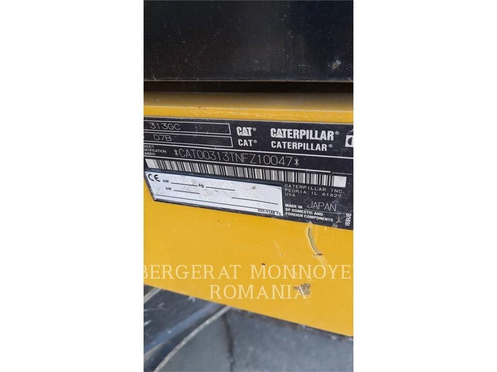 CAT 313-07GC Bageri guseničari