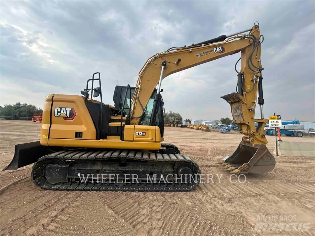 CAT 313 GC TH Bageri guseničari