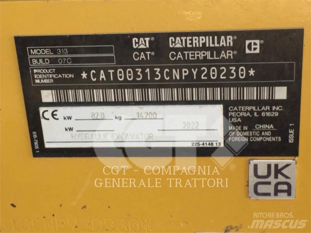 CAT 313 NG Bageri guseničari