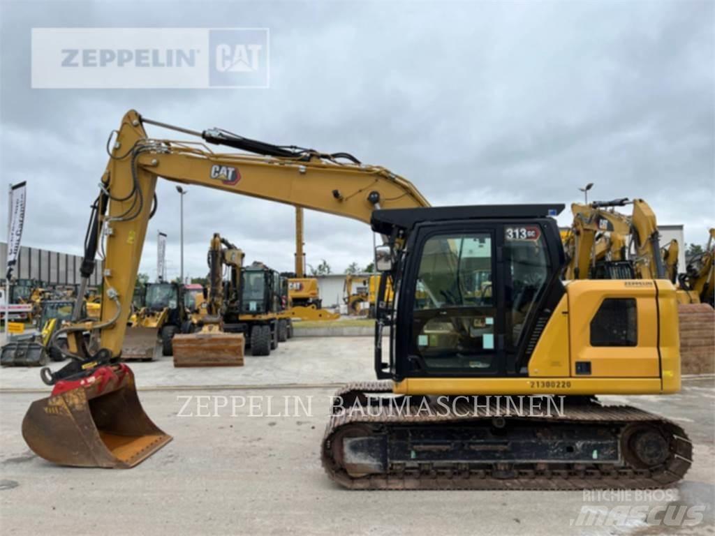 CAT 313GC Bageri guseničari