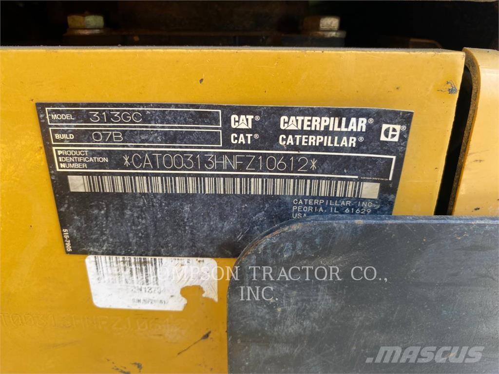 CAT 313GC Bageri guseničari