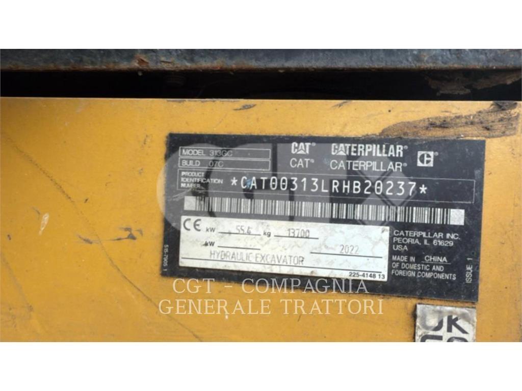 CAT 313GC Bageri guseničari