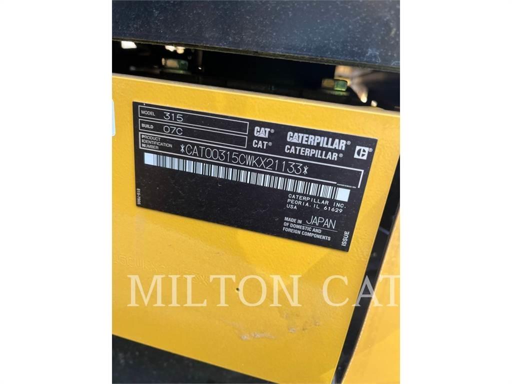 CAT 315 Bageri guseničari