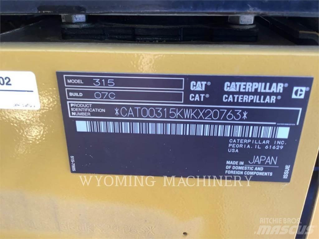 CAT 315 Bageri guseničari