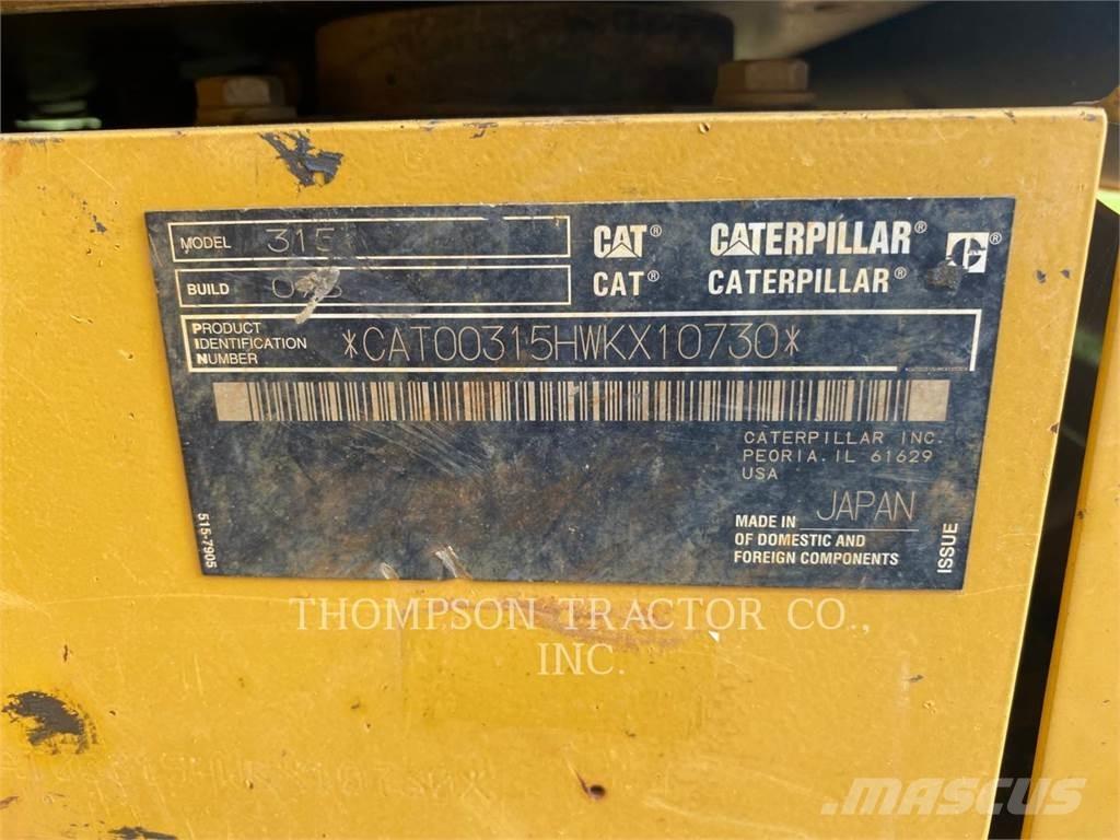 CAT 315 Bageri guseničari