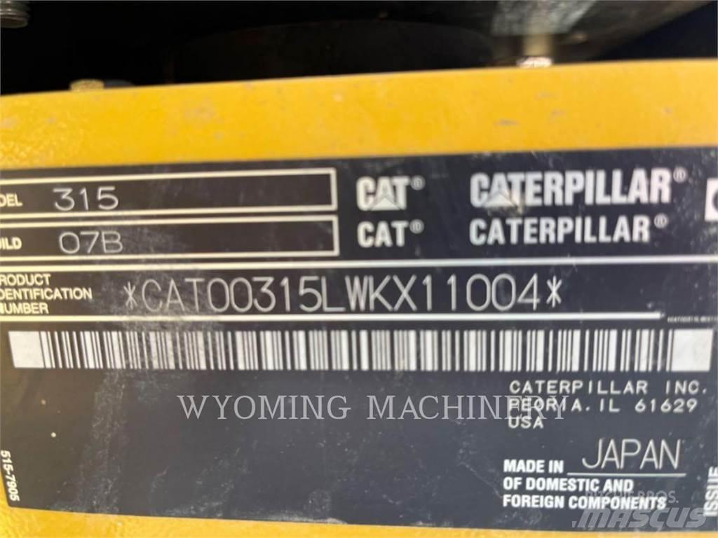 CAT 315 Bageri guseničari