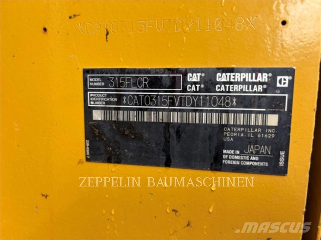 CAT 315FL Bageri guseničari