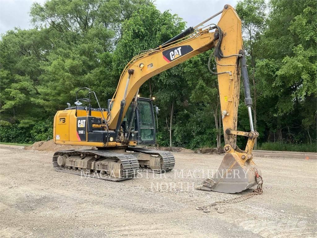 CAT 316EL Bageri guseničari