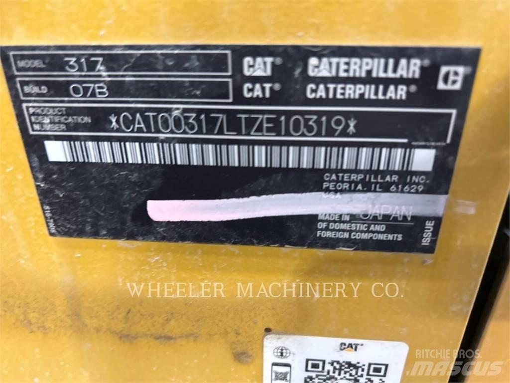 CAT 317 CF Bageri guseničari