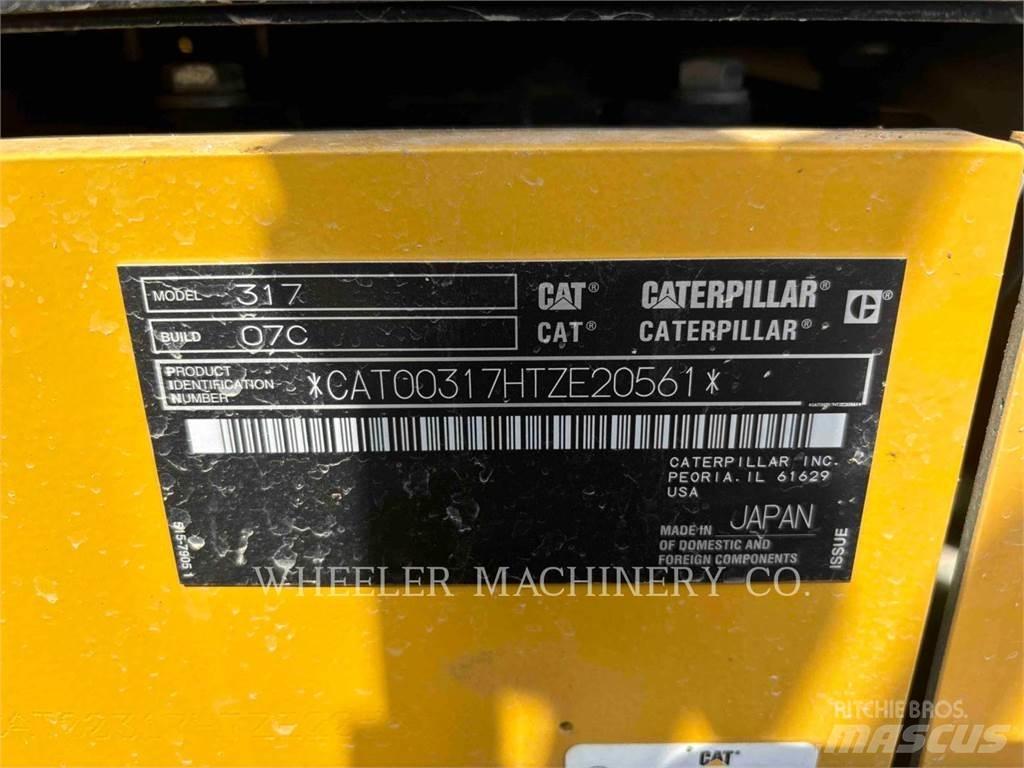 CAT 317 CF Bageri guseničari