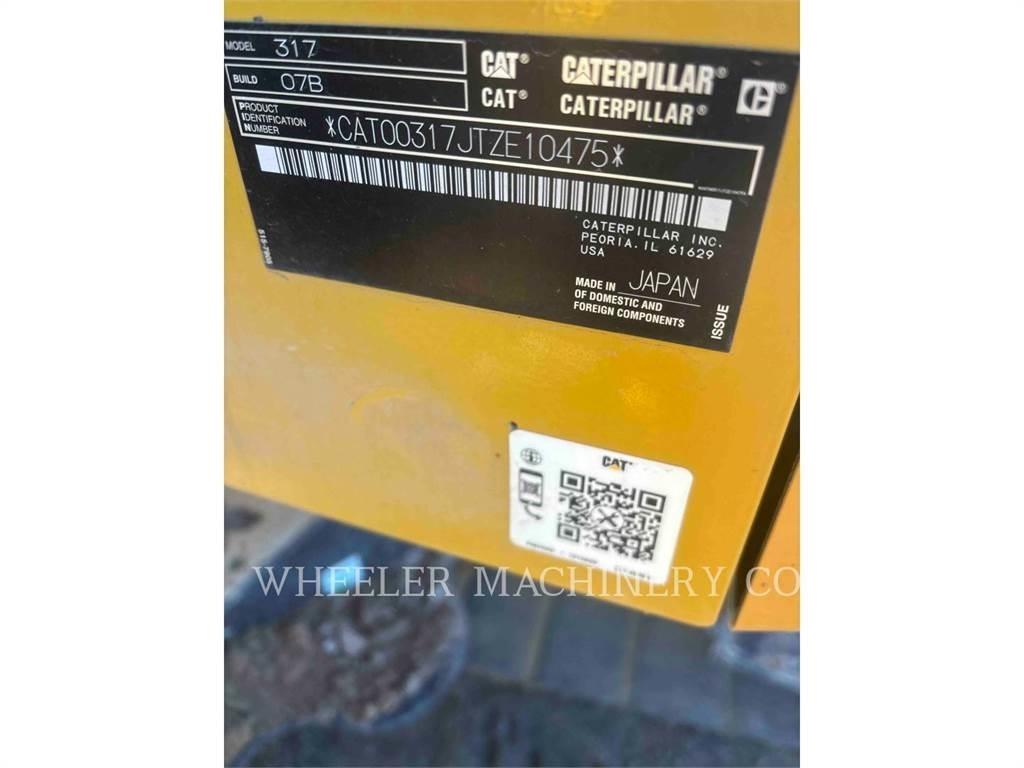 CAT 317 CF Bageri guseničari