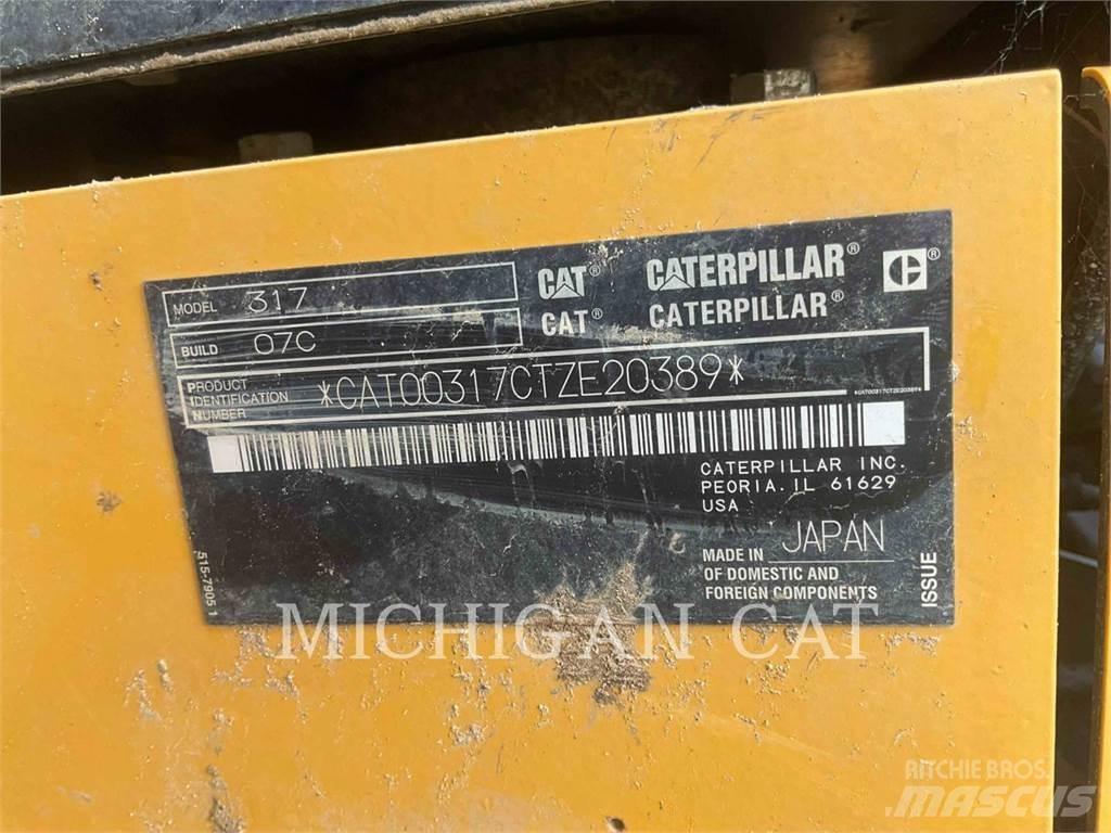 CAT 317 PQZ1 Bageri guseničari