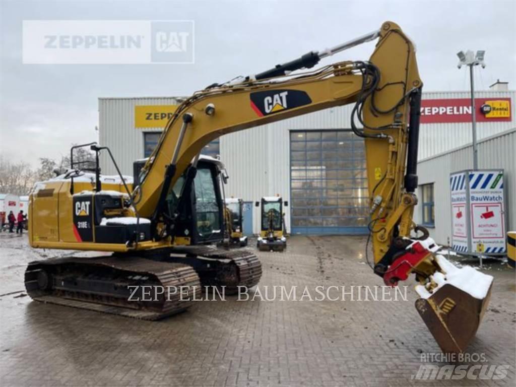 CAT 318EL Bageri guseničari