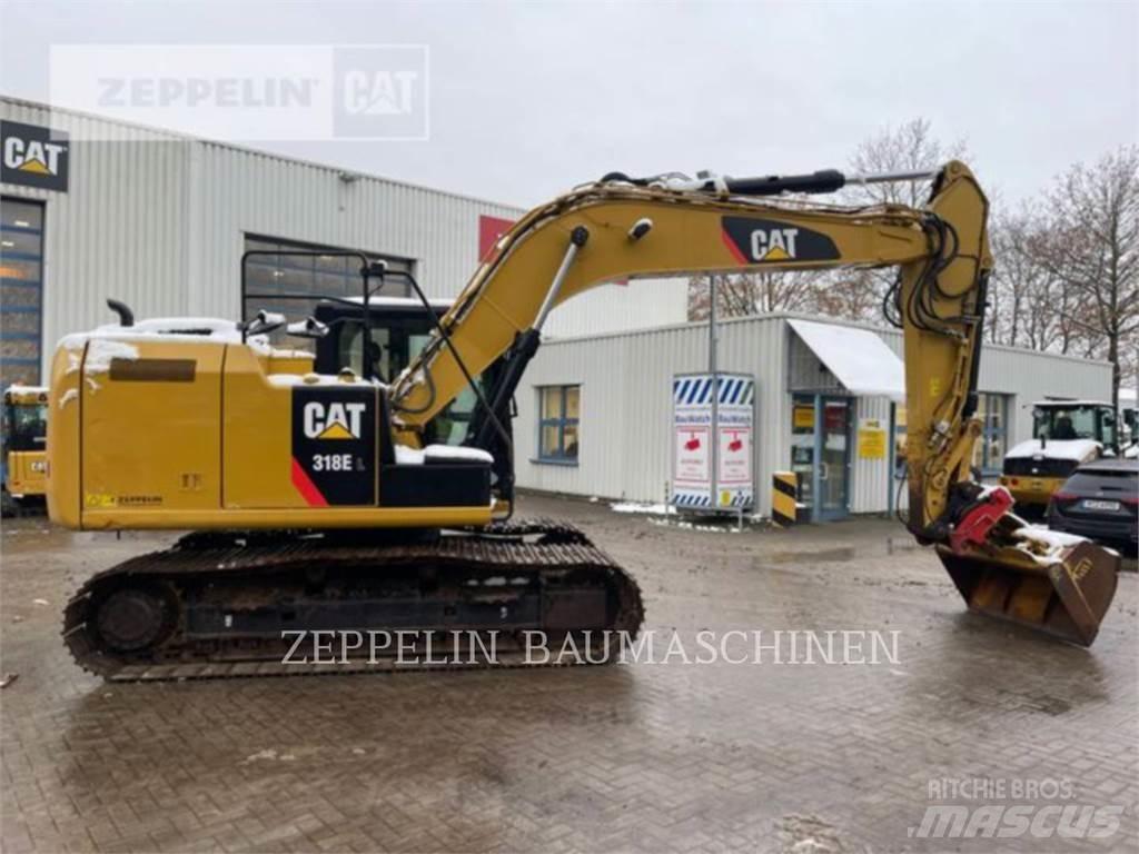 CAT 318EL Bageri guseničari