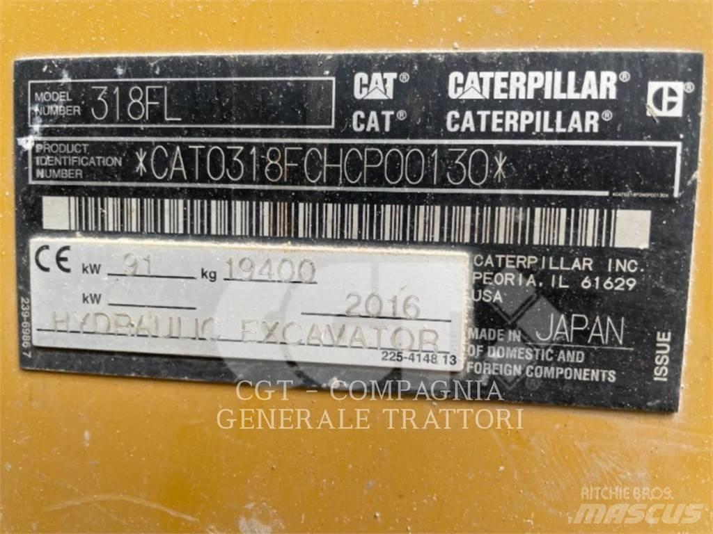 CAT 318F Bageri guseničari