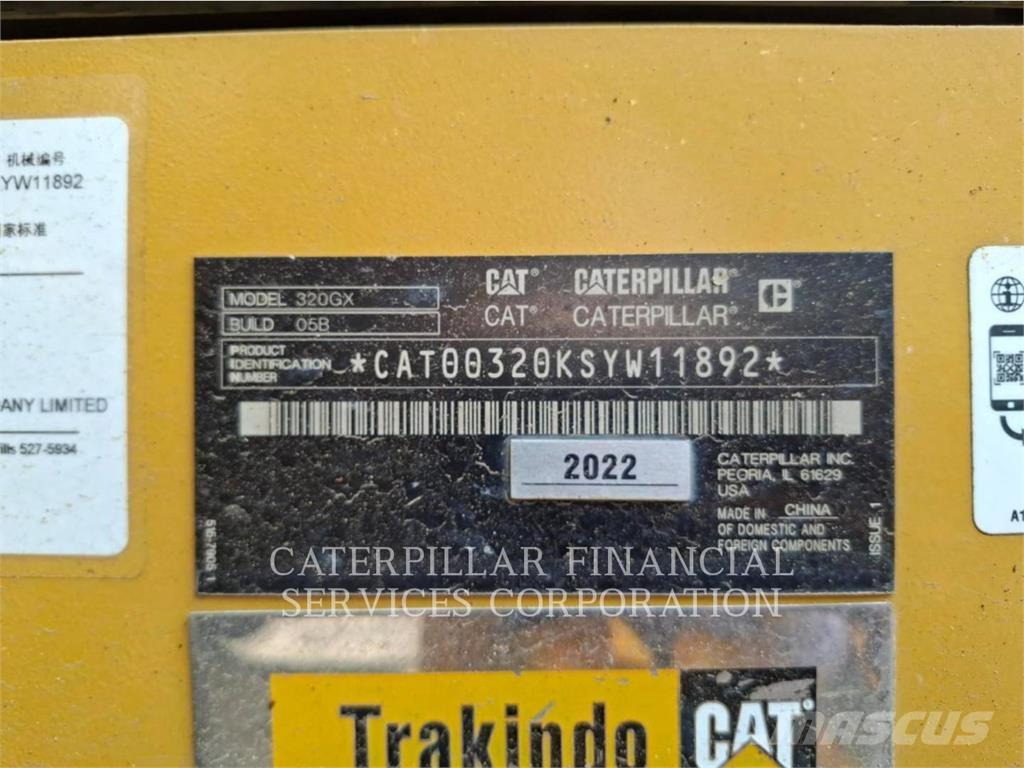 CAT 320-05GX Bageri guseničari