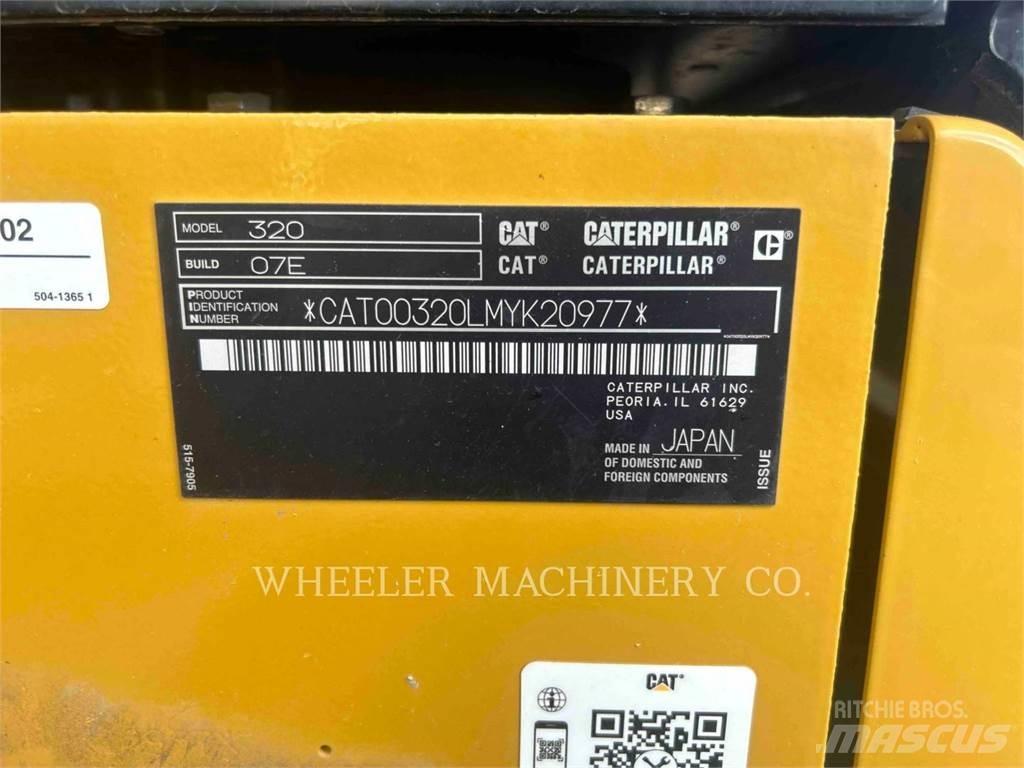 CAT 320 CF Bageri guseničari