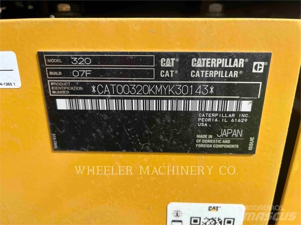 CAT 320 CF Bageri guseničari