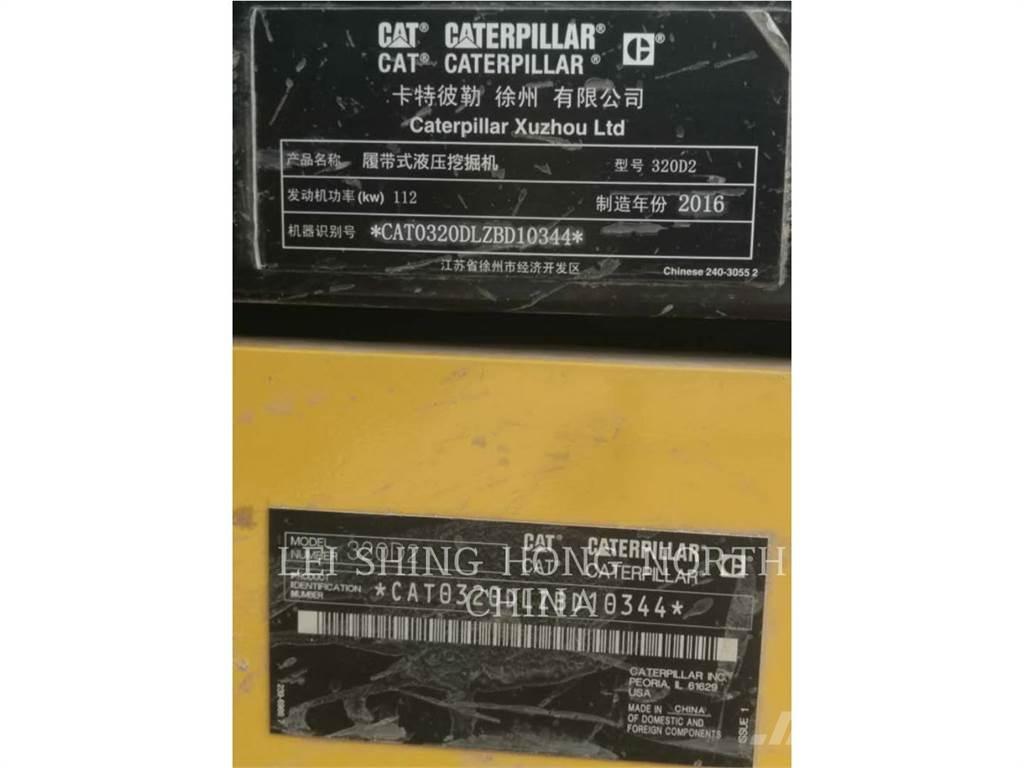 CAT 320D2 Bageri guseničari