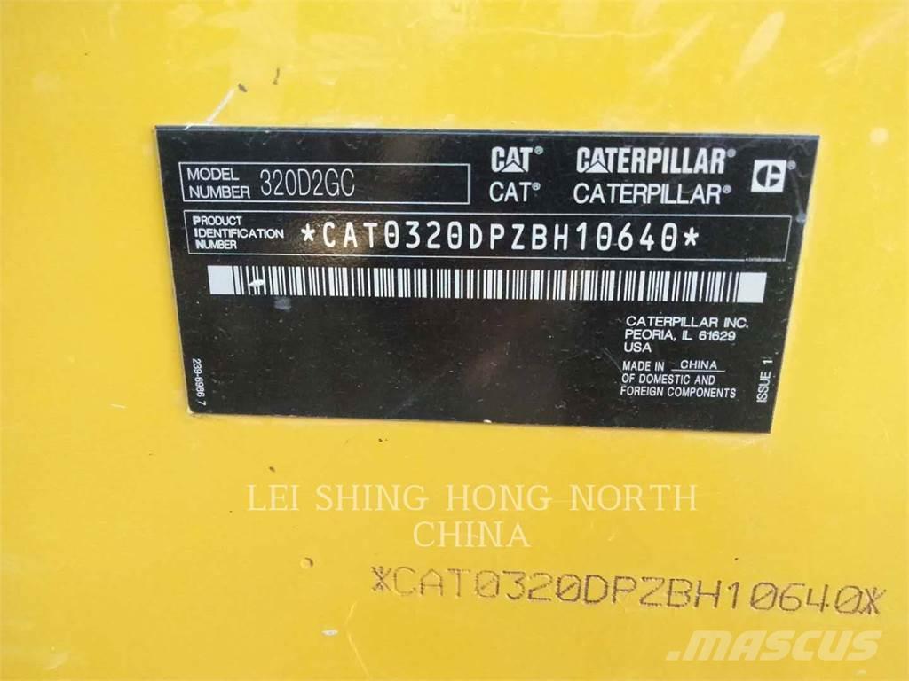 CAT 320D2GC Bageri guseničari