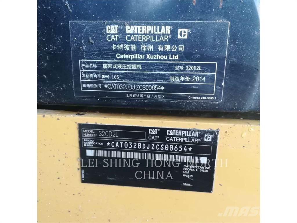 CAT 320D2L Bageri guseničari