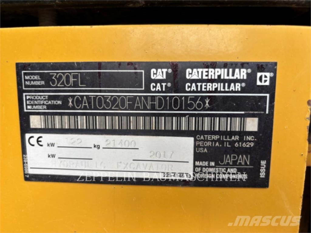 CAT 320FL Bageri guseničari