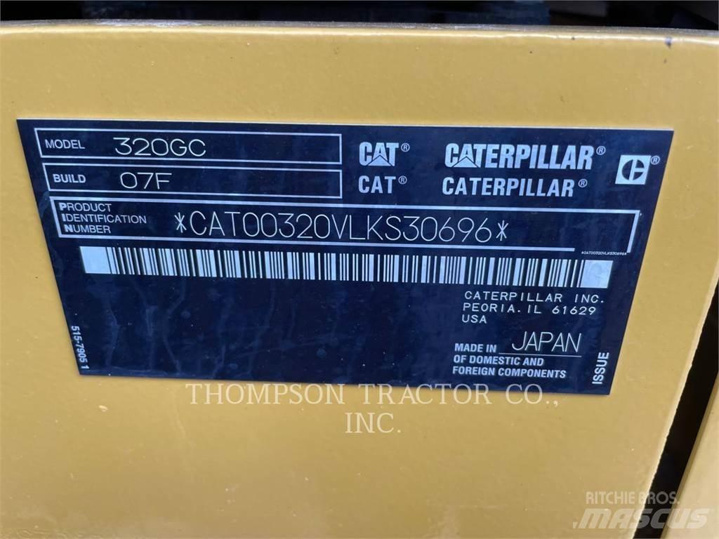 CAT 320GC Bageri guseničari