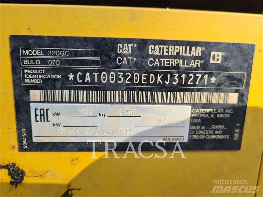 CAT 320GC Bageri guseničari